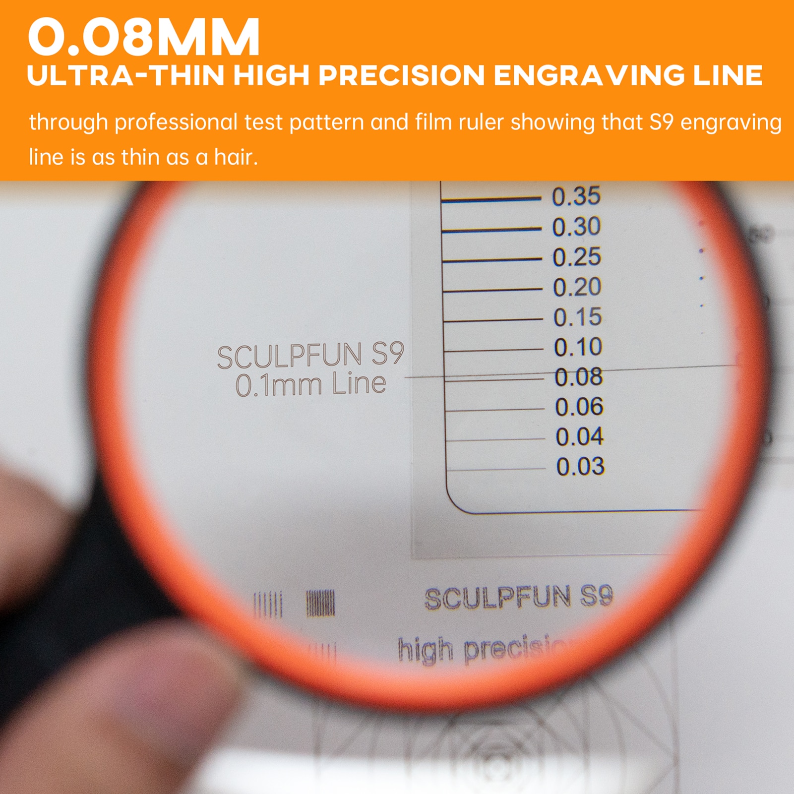 Sculpfun S9/S6 Laser Engraver Module 90W CO2 Laser Head for Engraving Machine Laser Cutter Wood Acrylic Cutting Metal Engraving - Image 4