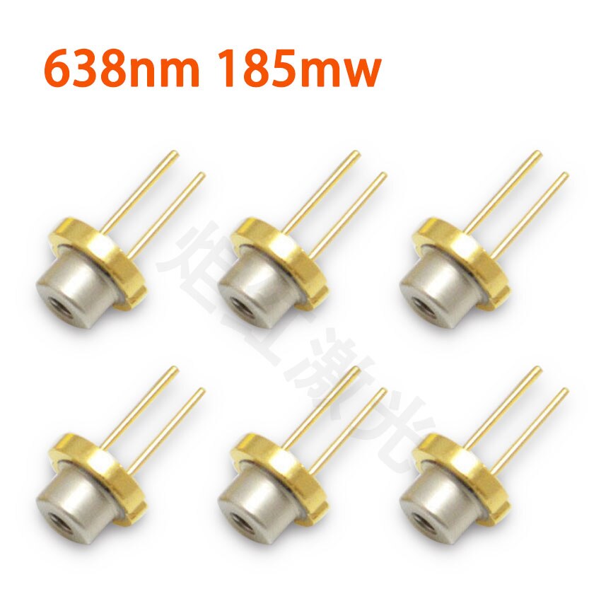 Sharp GH0631IA2GC 5.6mm Red 638nm 180mW 185mw Laser Diode for RGB Projectors(Single Mode)