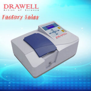 Single Beam UV VIS Spectrophotometer Spectrometer with Software Prices