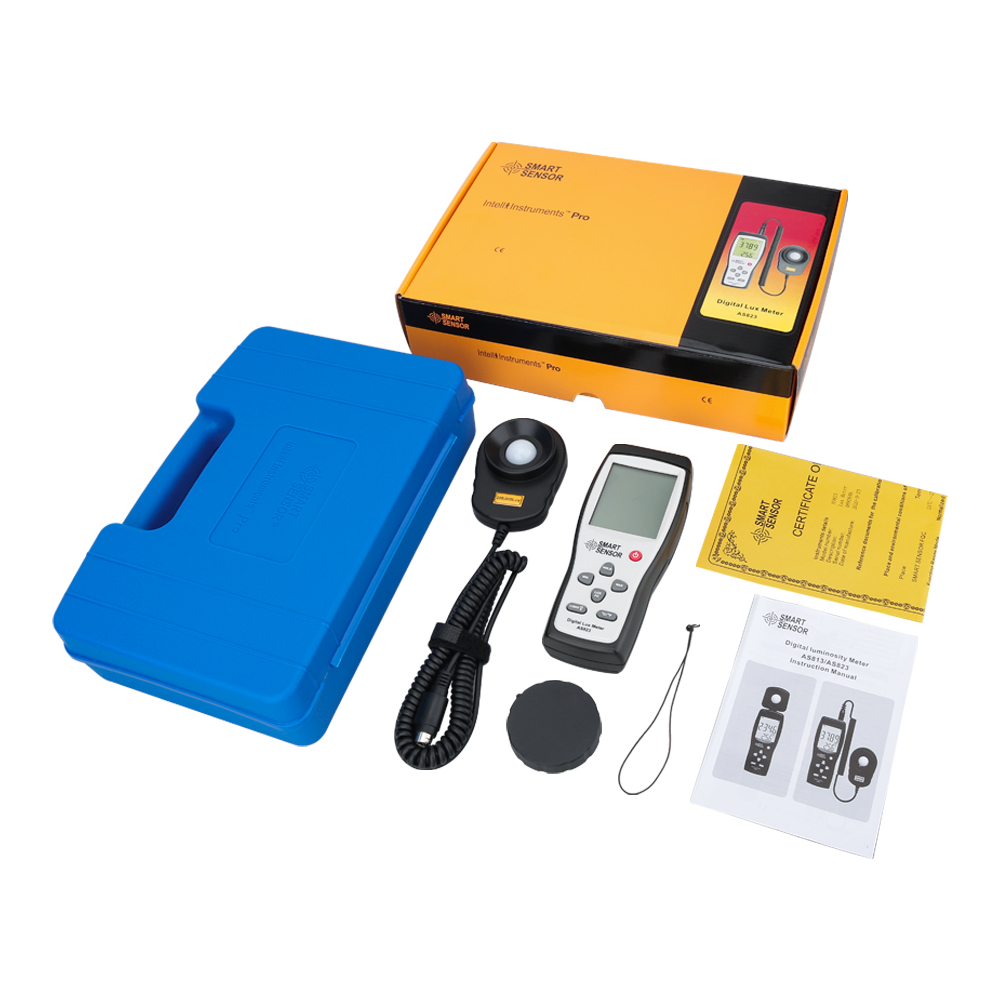 Smart sensor digital Lux meter spectrophotometer Photometer spectrometer High Precision Light Meter 1-200.000lux emergency light - Image 6