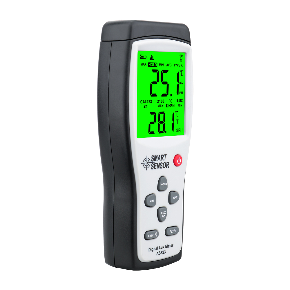 Smart sensor digital Lux meter spectrophotometer Photometer spectrometer High Precision Light Meter 1-200.000lux emergency light - Image 2