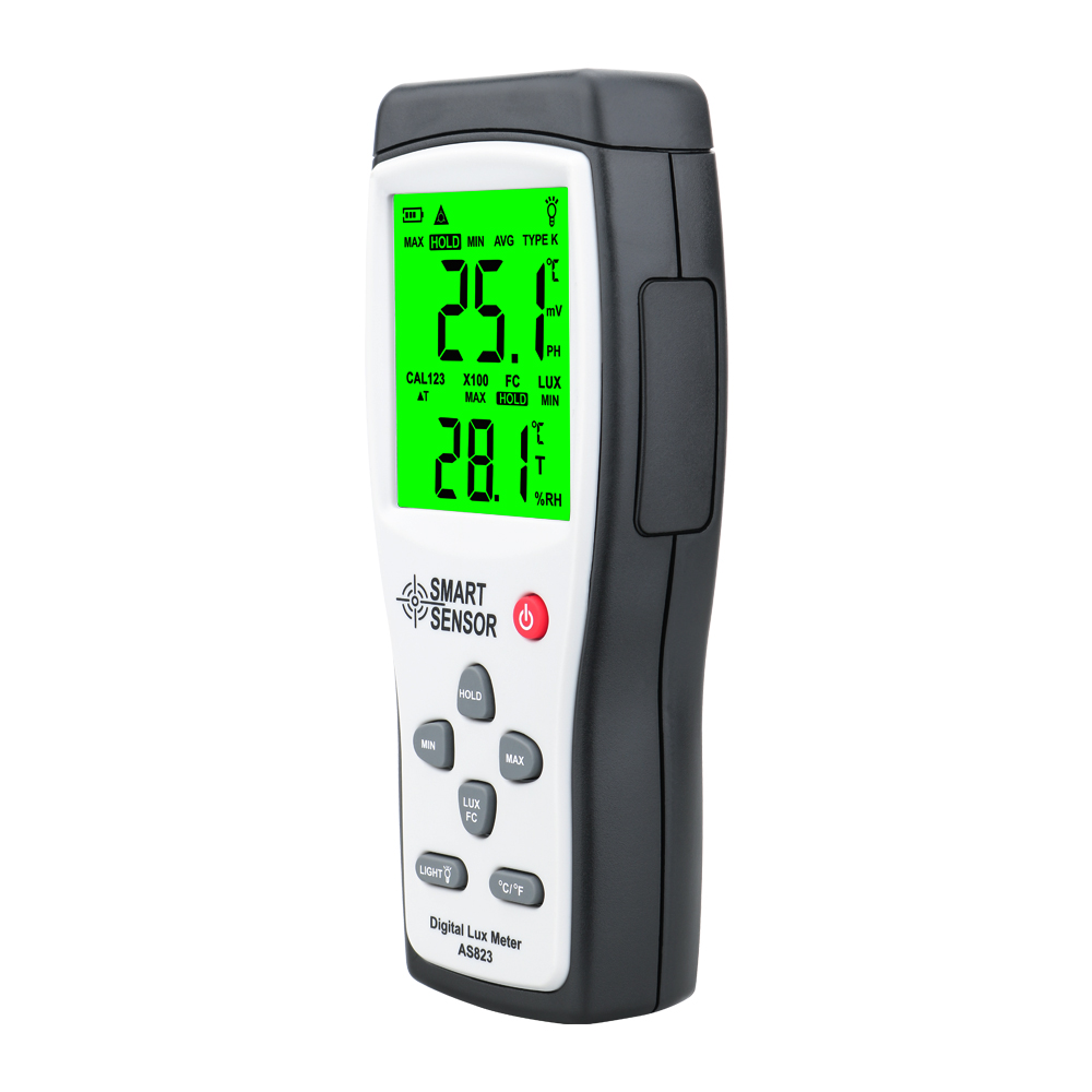 Smart sensor digital Lux meter spectrophotometer Photometer spectrometer High Precision Light Meter 1-200.000lux emergency light - Image 3