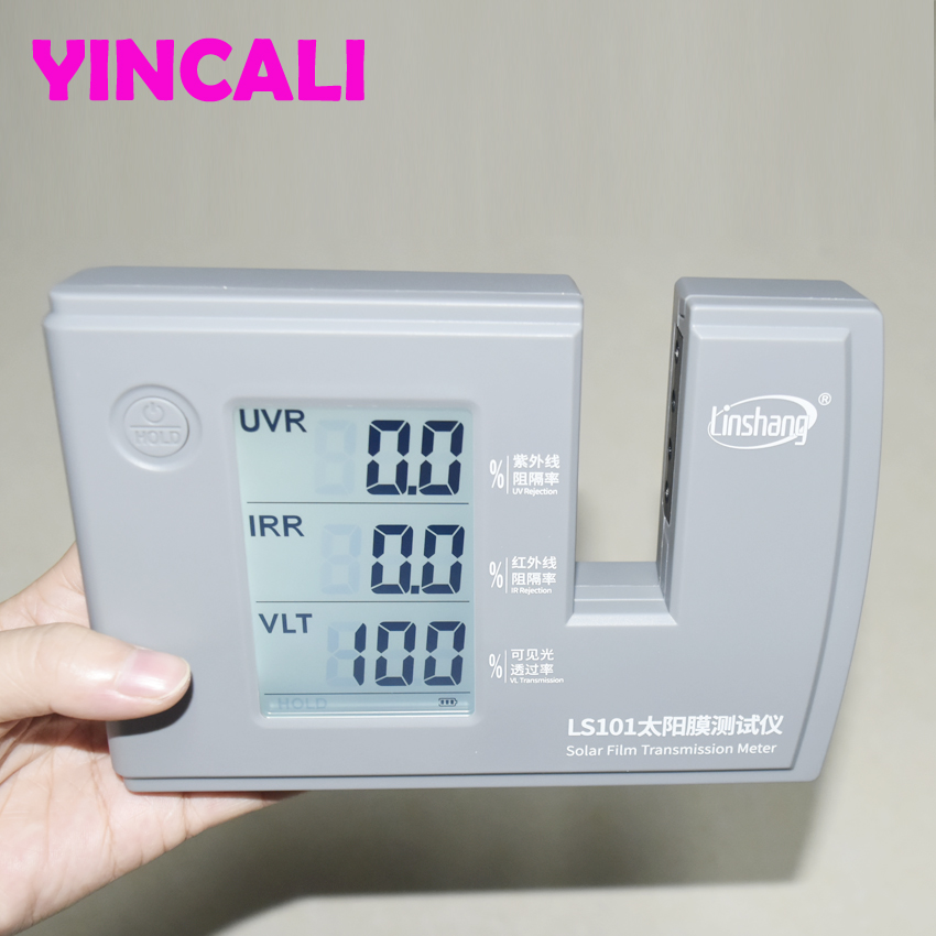 Solar Film Transmission Meter LS101 Window Tint Meter measure and display UV, IR rejection and visible light transmission value - Image 2