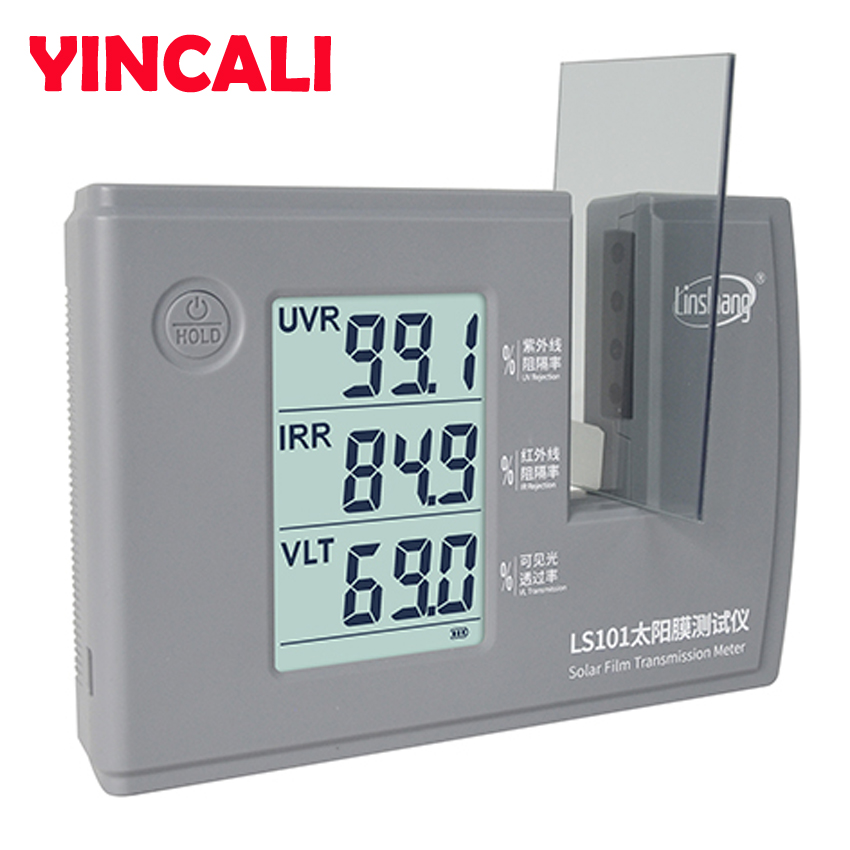 Solar Film Transmission Meter LS101 Window Tint Meter measure and display UV, IR rejection and visible light transmission value - Image 3