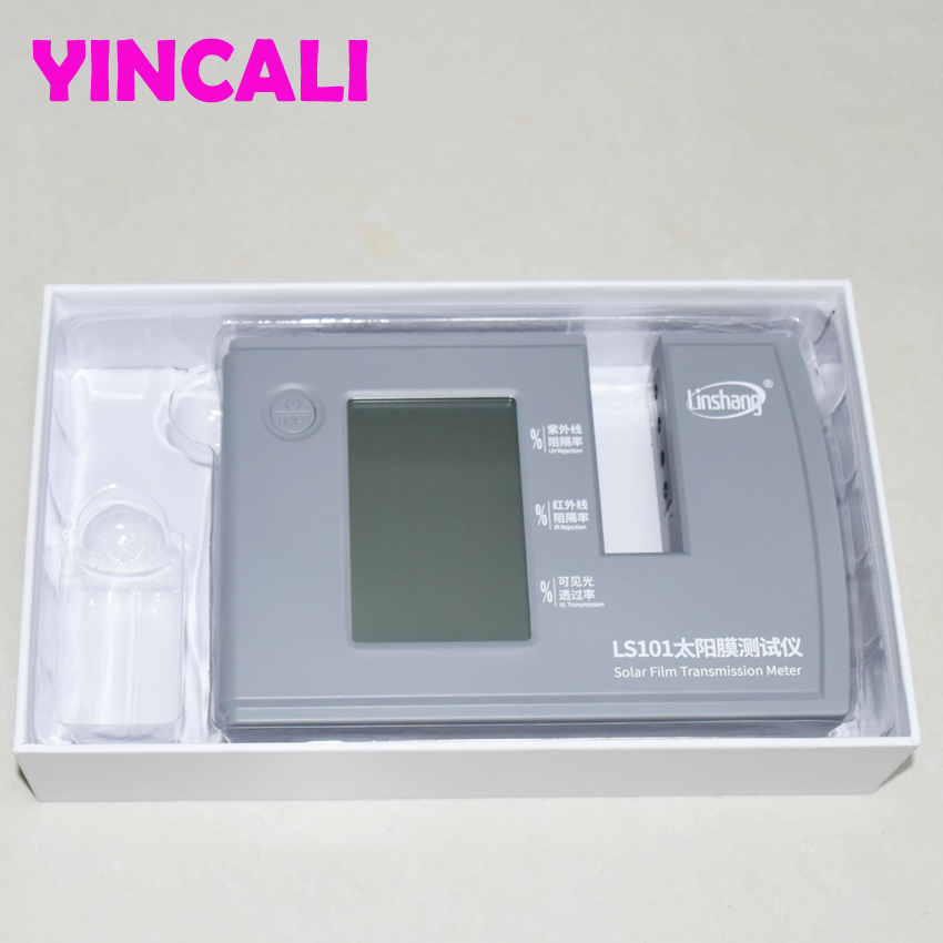 Solar Film Transmission Meter LS101 Window Tint Meter measure and display UV, IR rejection and visible light transmission value - Image 6