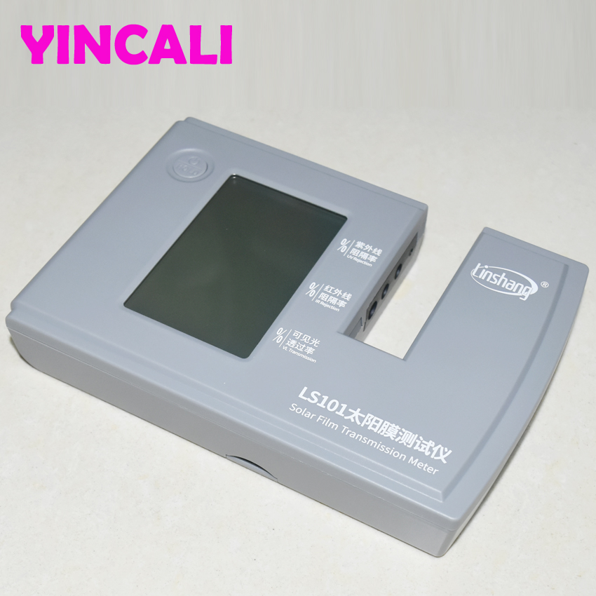 Solar Film Transmission Meter LS101 Window Tint Meter measure and display UV, IR rejection and visible light transmission value