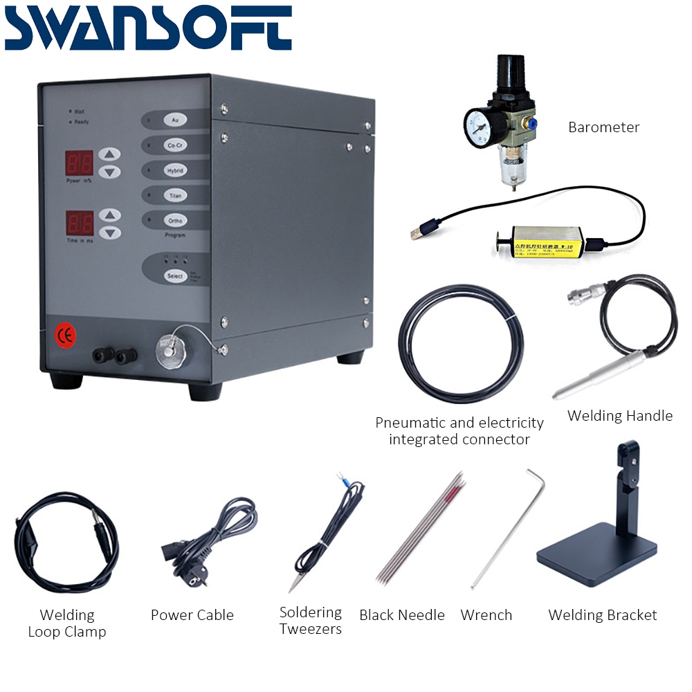 Stainless Steel Spot Welding Machine Laser Welding Automatic Numerical Control Pulse Argon Arc Welder Jewelry Spot Welder 110V