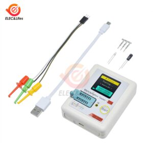 TC-T7-H TFT Graphic LCD Digital Transistor Tester NPN/PNP Diode Triode Capacitance Resistance Meter IR receiver Multimeter T7