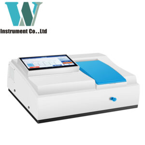 TU1810T 190-1100nm With English Software Touch Screen Visible Spectrometer Optical Proportional Double Beam UV Spectrophotometer