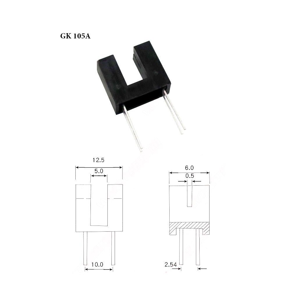 Taidacent 10 Pcs Direct / Beam Optex Photoelectric Sensor Slot Type Infrared Photoelectric Sensor Photodiode Optocoupler Switch - Image 4