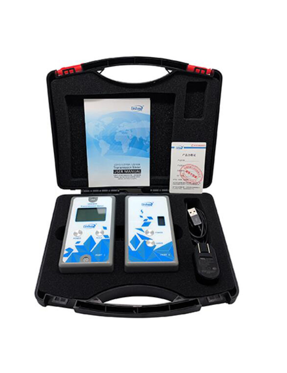 Transmittance Meter Split Car Glass IR Rejection Automobile Metal Film Installed Glass Front Windshiled LS110H - Image 2