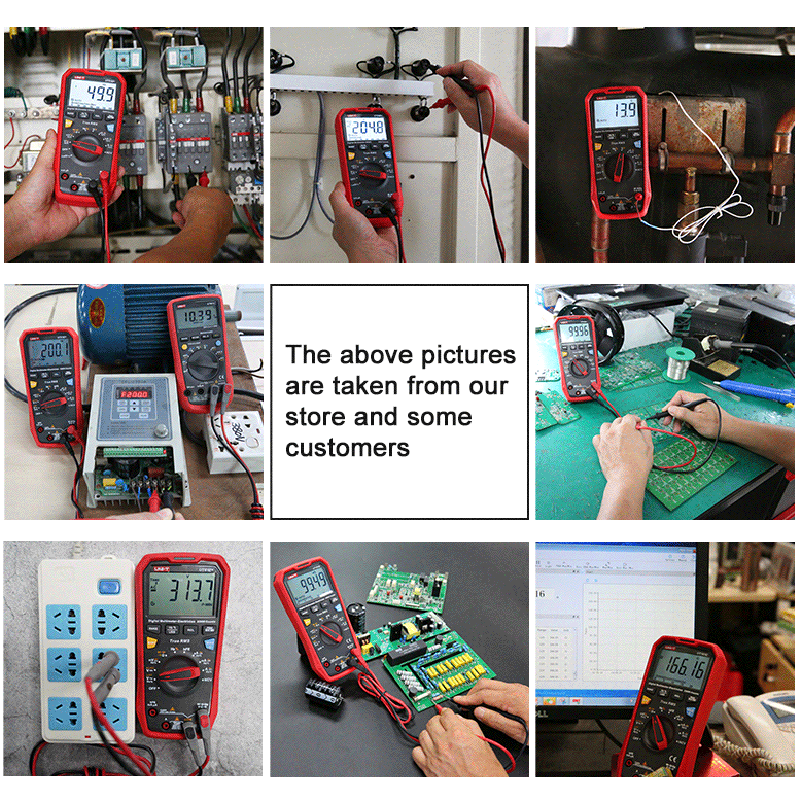 UNI-T Digital Multimeter UT61E Plus Series True RMS 1000V Auto Range Handheld Professional Tester Voltmeter multimeterAC/DC - Image 5