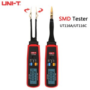 UNI-T SMD Digital Multimeter UT116A UT116C Resistance Capacitance Diode (RCD) LED Zener DCV Continuity Battery Tester
