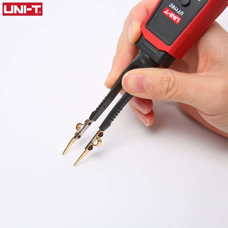 UNI-T UT116C SMD Tester 36V Voltage Battery Measurement Rotable Tweezer LED Diode Multimeter Resistor Capacitor Tester - Image 5