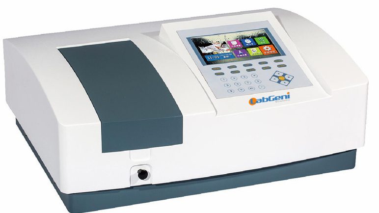 UV-VIS Double Beam Spectrophotometer, 190nm~1100nm, software Spectrometer factory price