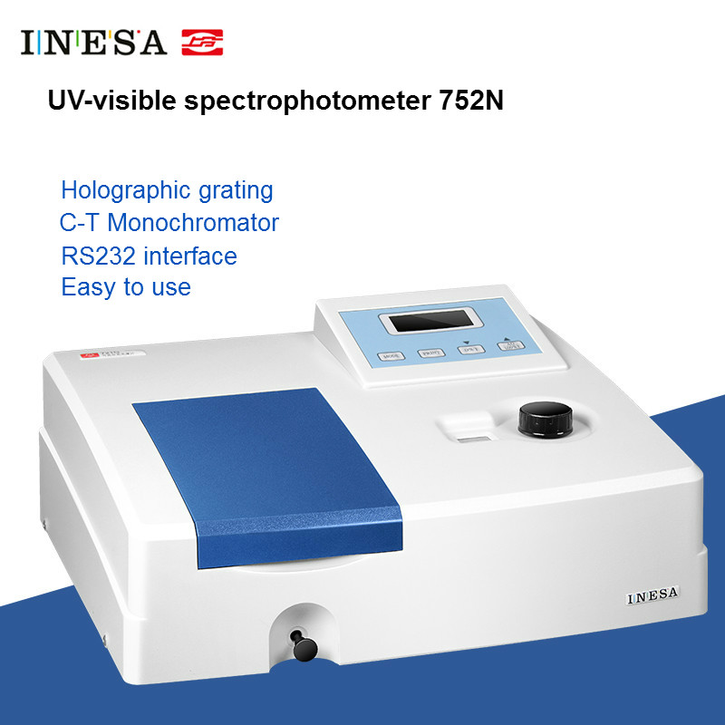 UV-visible Spectro photometer 752N Precision Wavelength 200-1000nm LCD Display Spectrometer - Image 2