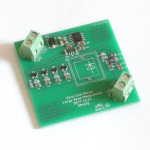 Ultra Low Noise Large Area Photodiode Amplifier Silicon Photovoltaic Amplifier