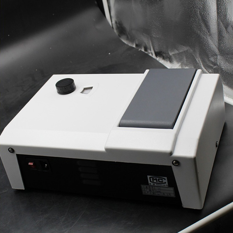 Wavelength 325-1050Nm Precision Uv-Visible Photometer Spectrometer Spectrophotometer Tester With Analyzer Cuvette Kit 721 - Image 4