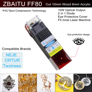 80W Laser Module Diode Head  CNC Machines Engraver Cutter