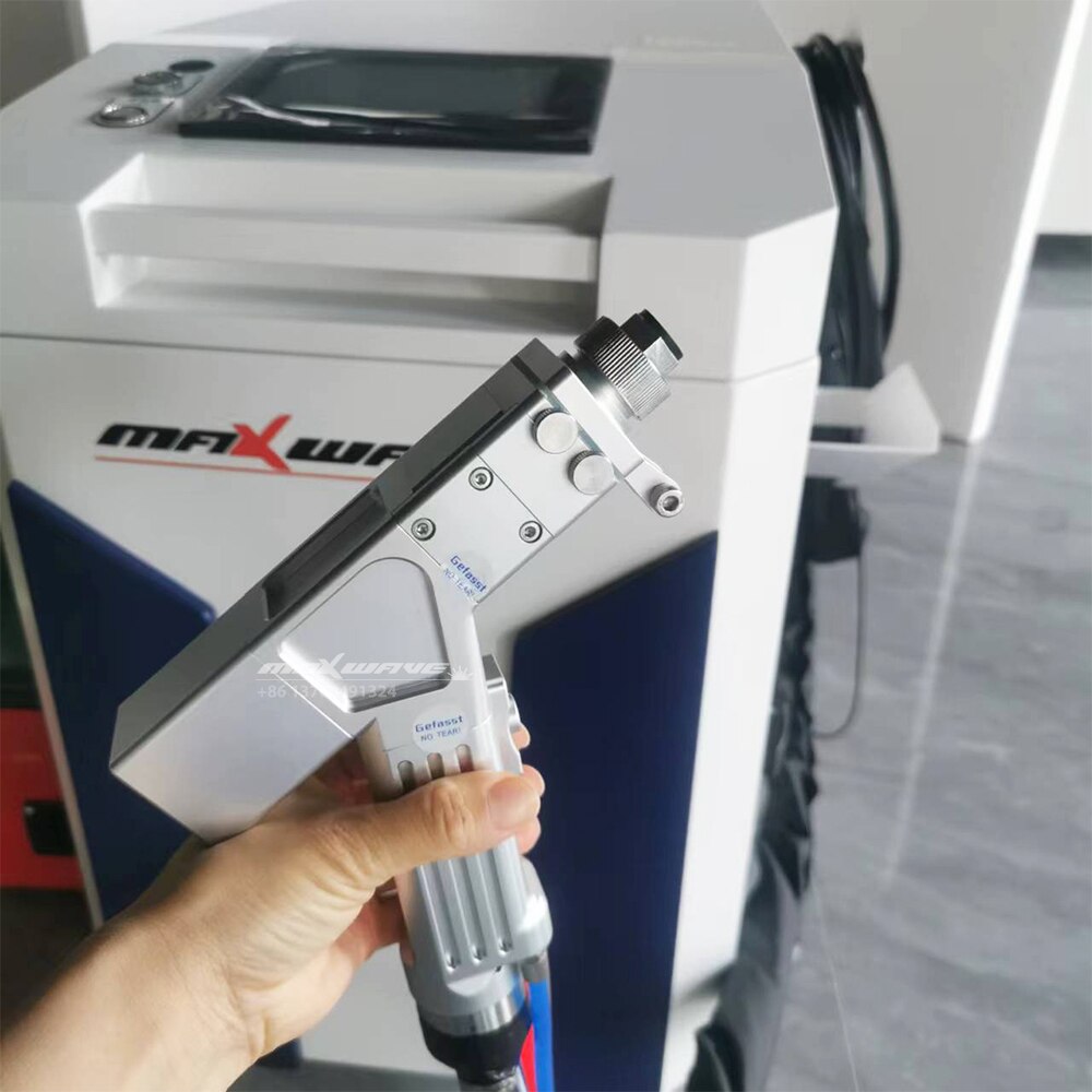 portable hand held raycus 1500w metal fiber laser weld laser welding machine price - Image 3